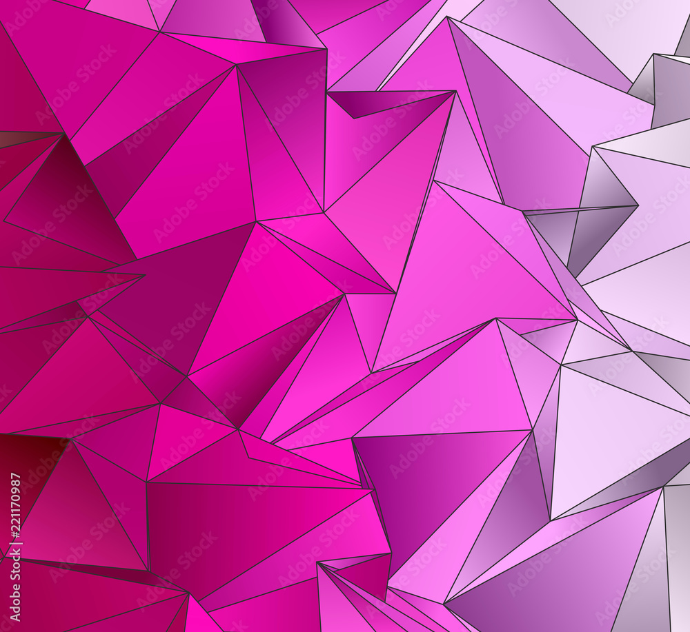 Triangular 3d, modern background Triangular 3d, modern background