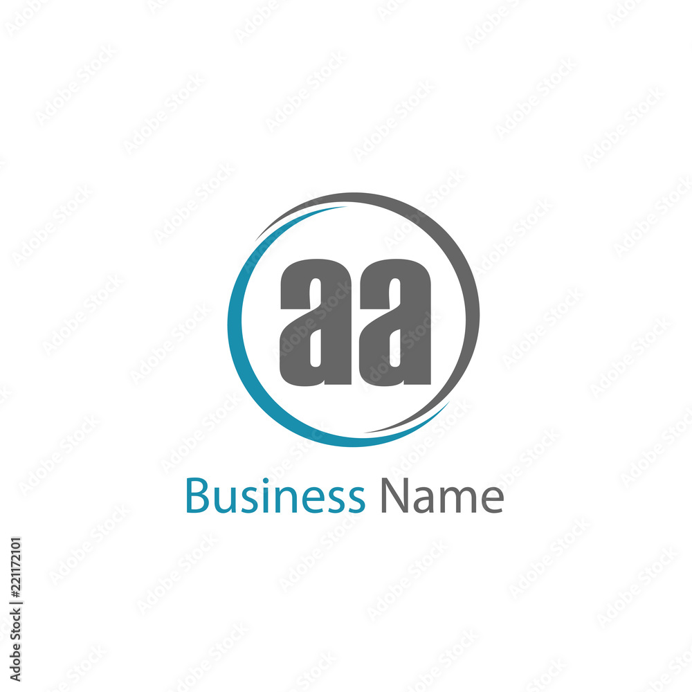 Initial Letter AA Logo Template Design Initial Letter AA Logo Template Design