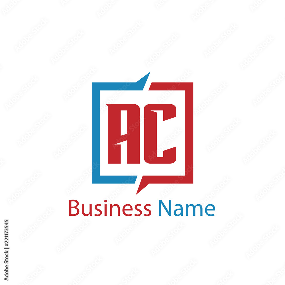Initial Letter AC Logo Template Design Initial Letter AC Logo Template Design