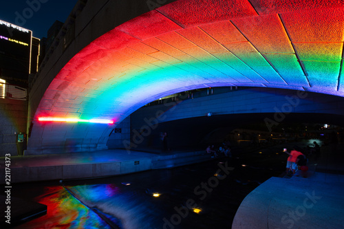 Cheonggyecheon Seoul photo