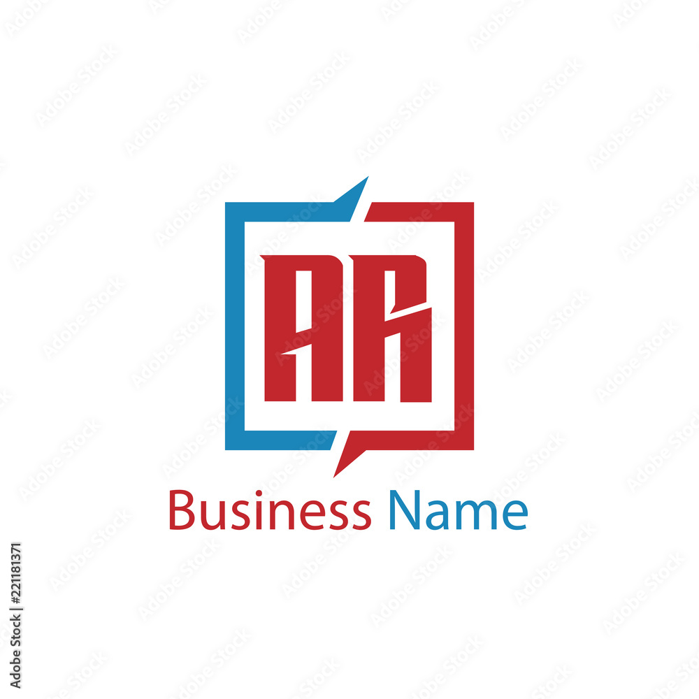 Initial Letter AR Logo Template Design Initial Letter AR Logo Template Design