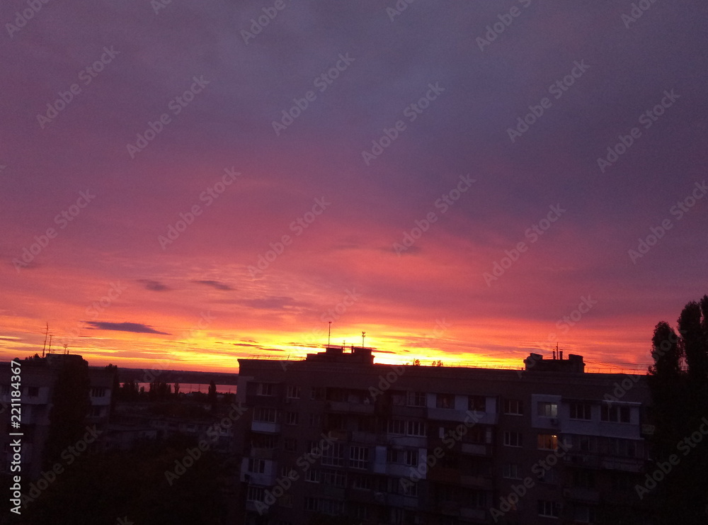 Fototapeta premium Sunset