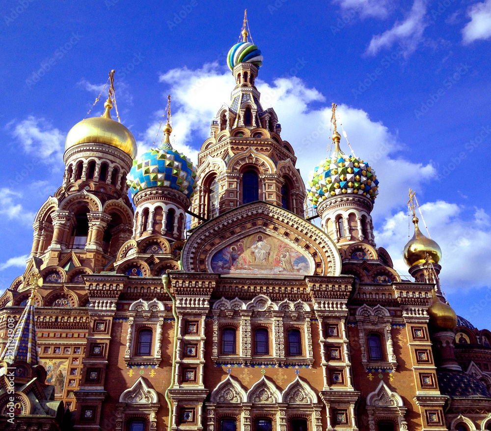 Church of the savior on blood, Russia Saint Petersburg