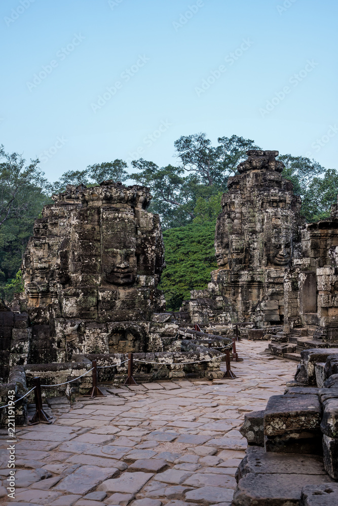 Kambodscha - Angkor - Bayon Temple