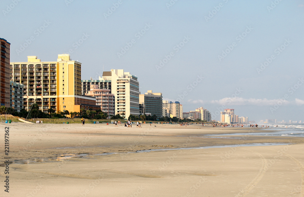Coastal view ta Myrtle Beach, South Carolina Coastal view ta Myrtle Beach, South Carolina