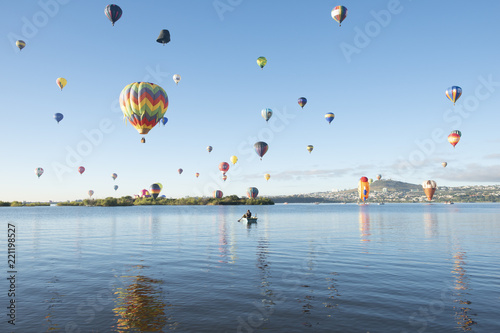 Globos aerostáticos en Festival de Globos en León Guanajuato