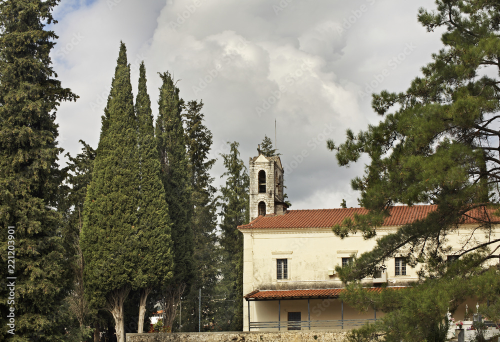 Church near Filiates. Greece