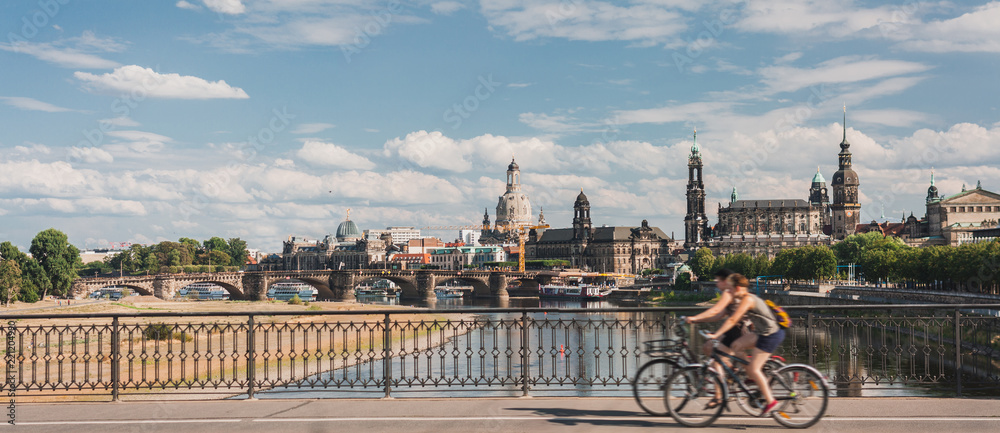 Cycling around Dresden
