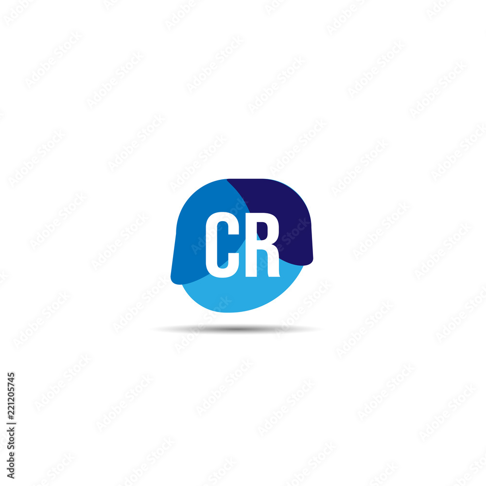 Initial Letter CR Logo Template Design Initial Letter CR Logo Template Design