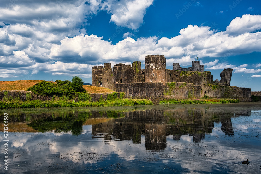 Caerphilly Castle - Wales, GB