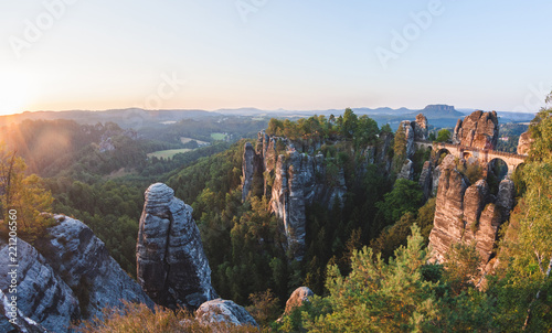 Sunrise at Bastei