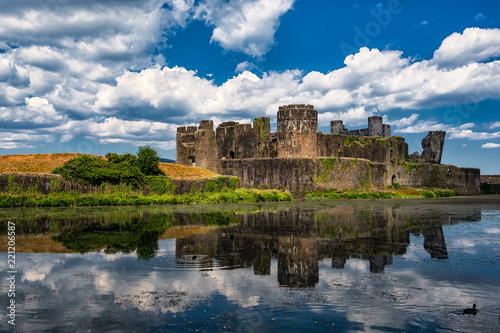 Caerphilly Castle - Wales, GB