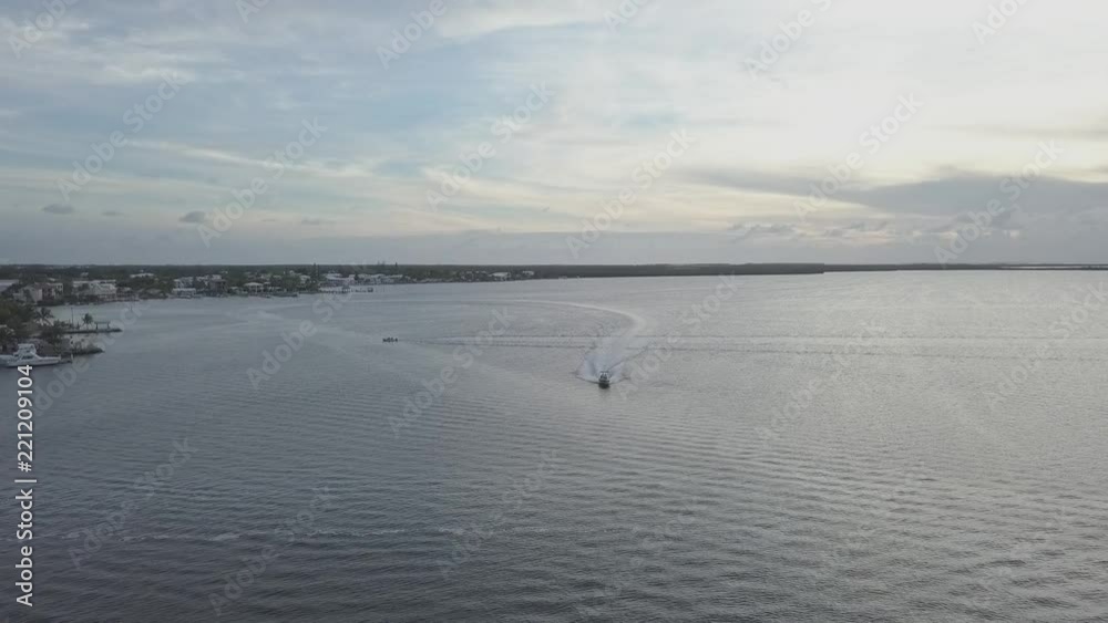 Drone shot of boats on the sea of Key West. It was recorded in 4k on a flat profile Drone shot of boats on the sea of Key West. It was recorded in 4k on a flat profile