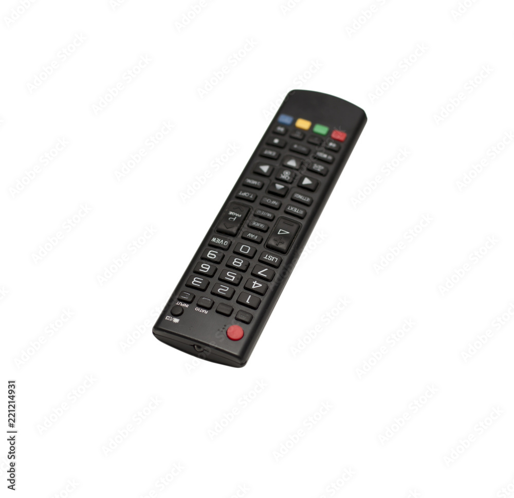 remote TV remote isolated on white background remote TV remote isolated on white background