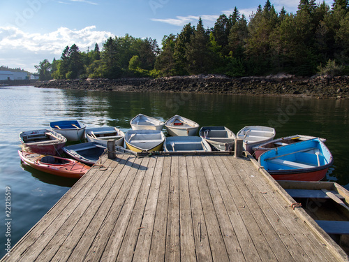 Small Boats at the dock 