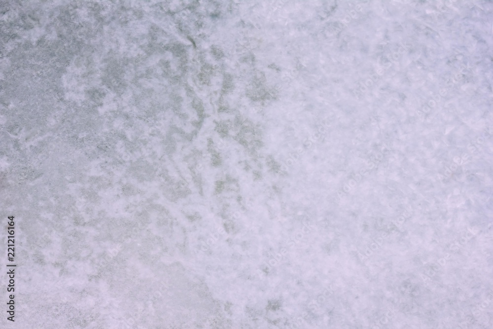 Obraz premium Natural ice, snow.