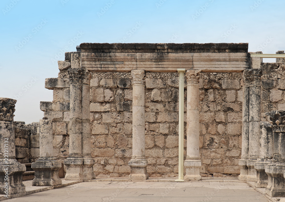Old architecture columns