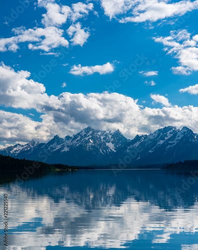 Blue Sky Over Blue Waters of Jackson Lake