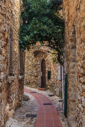 Picturesque medieval Eze Village in South of France