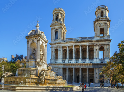 Church of Saint-Sulpice, Paris © borisb17