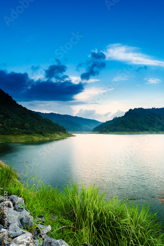 Lake in the mountains