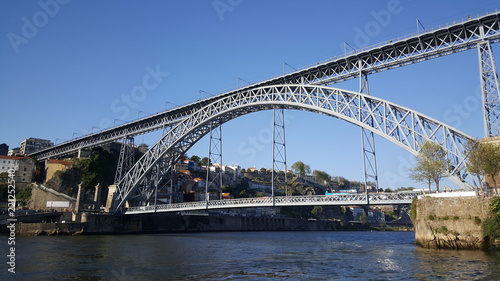 The Dom Luís I Bridge over the River Douro © TravelTelly