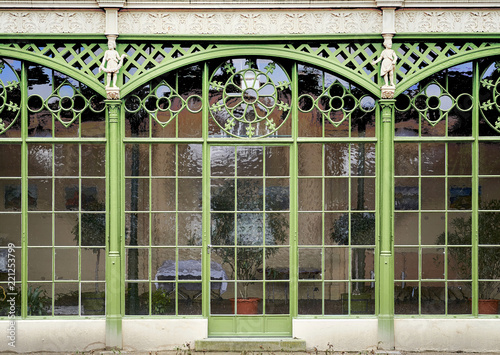 Schwerin - View to Schwerin Castle Orangery Windows, Mecklenburg-Vorpommern, Germany photo