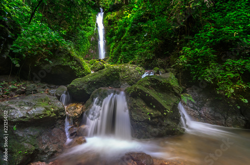 Waterfall in forest