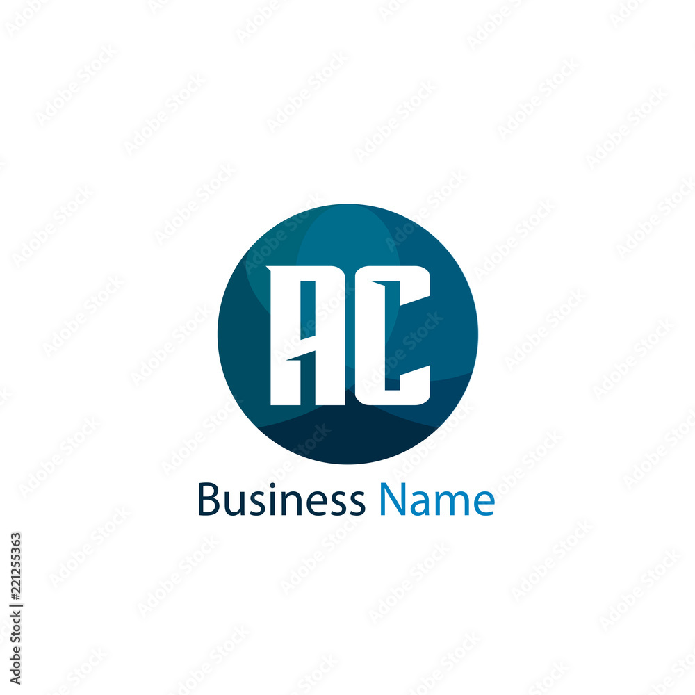 Fototapeta premium Initial Letter AC Logo Template Design