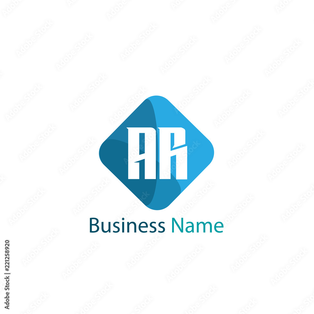 Initial Letter AR Logo Template Design Initial Letter AR Logo Template Design