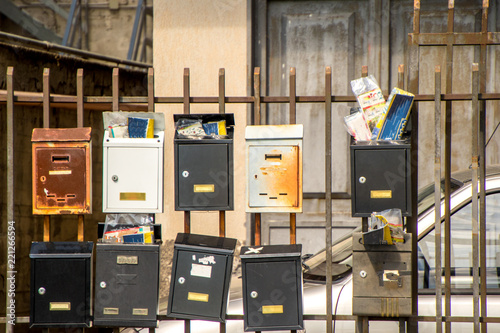 Canvas Print Overflowing Junk Mail