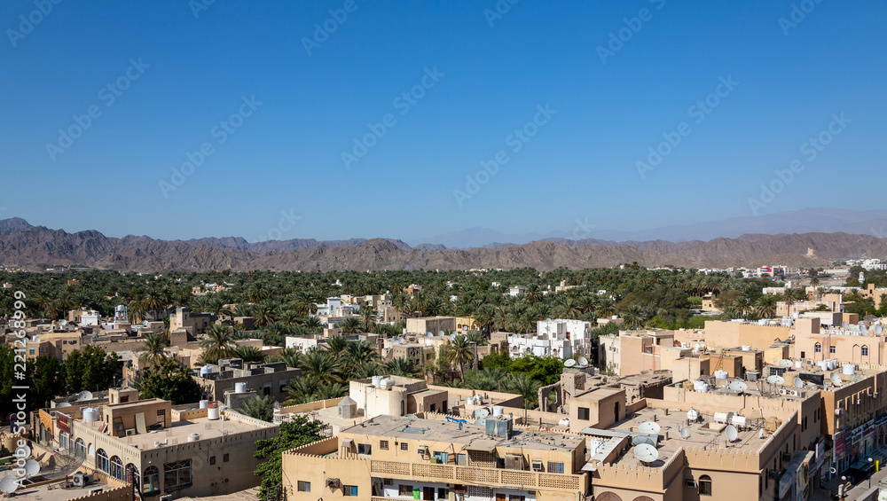 Nizwa, Nizwa Fort, Sultanate of Oman.