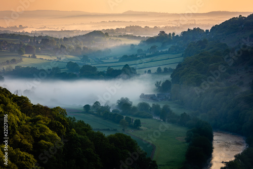 Early Morning in the Wye Valley