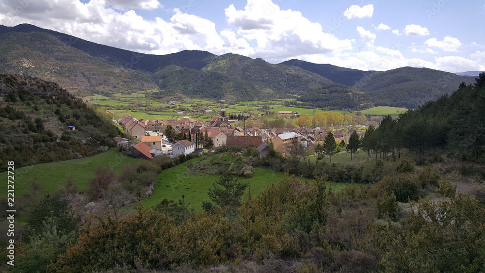 Obraz premium Village Huesca