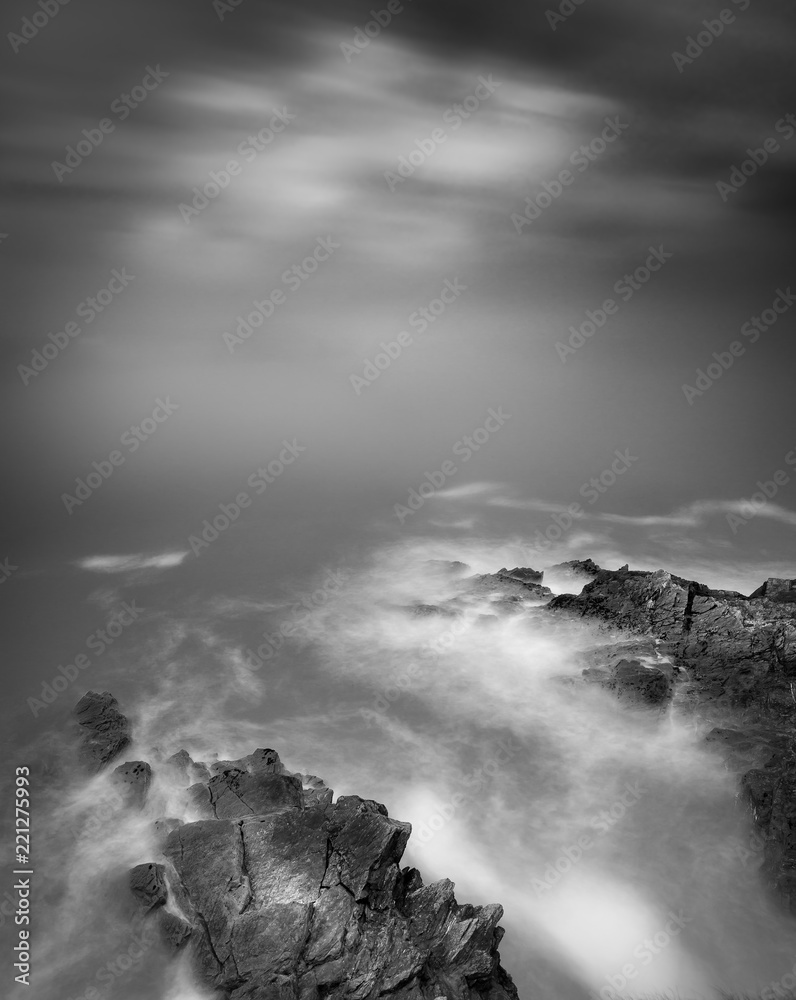 Misty Horizon, North Cornwall Coast