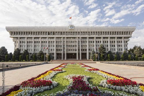 The Parliament of the Kyrgyz Republic in Bishkek