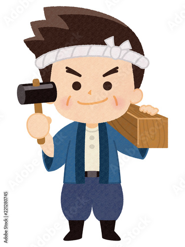 大工　男性