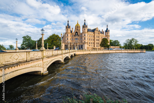 Schwerin palace or Schwerin Castle, northern Germany.