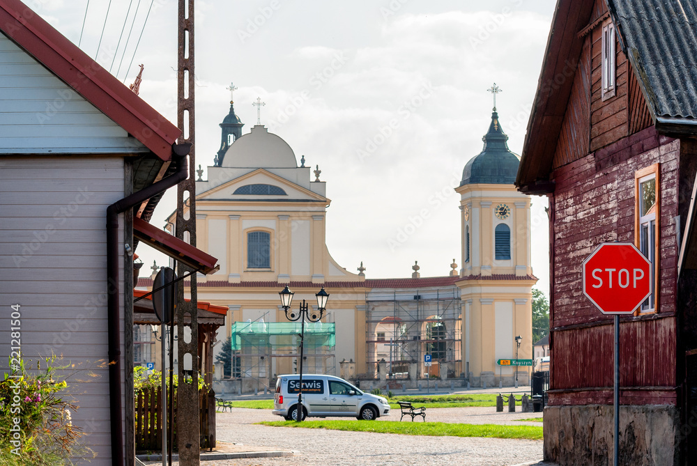 Obraz premium Miasteczko Tykocin