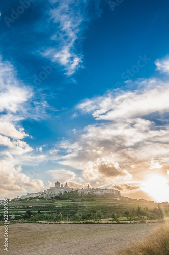 Saint Paul's Cathedral in Mdina, Malta photo