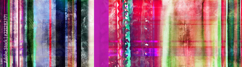 streifen aquarell bunt banner