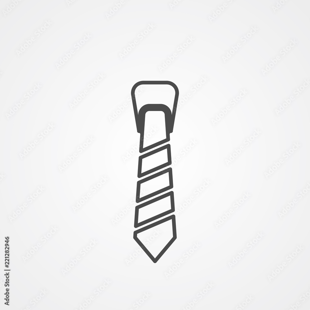 Tie vector icon sign symbol Tie vector icon sign symbol