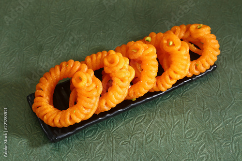 Imarti, Indian Traditional Sweets photo
