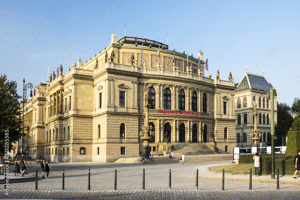 Rudolfinum Concert Hall in Prague, Czech Republic