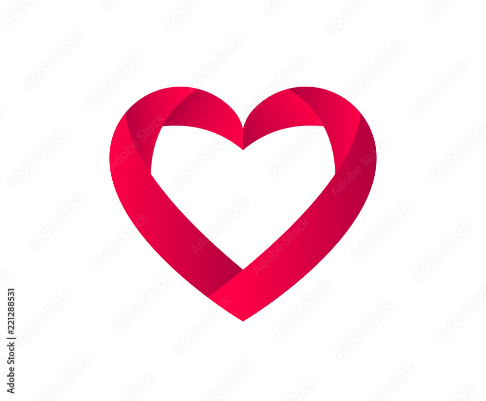 Heart vector icon