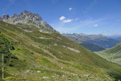 Gebirge im Mantafon