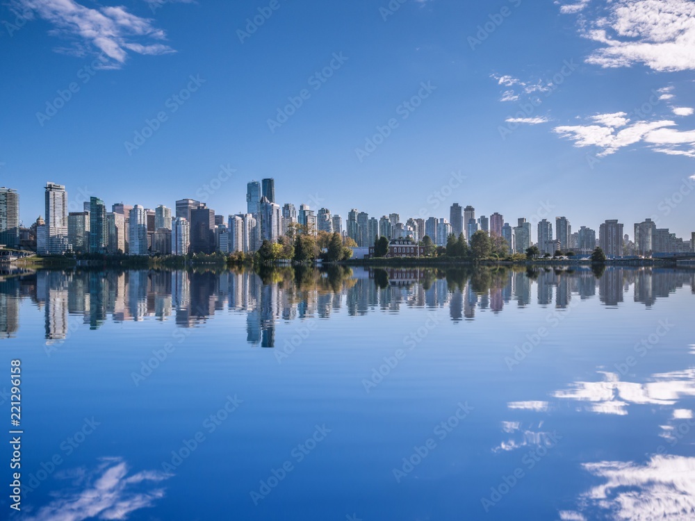 Skyline von Vancouver in Kanada