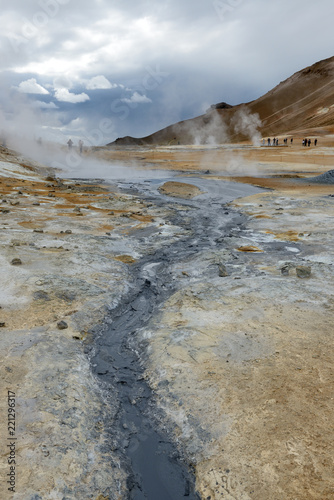 A fumarole is an opening in a planet's crust.