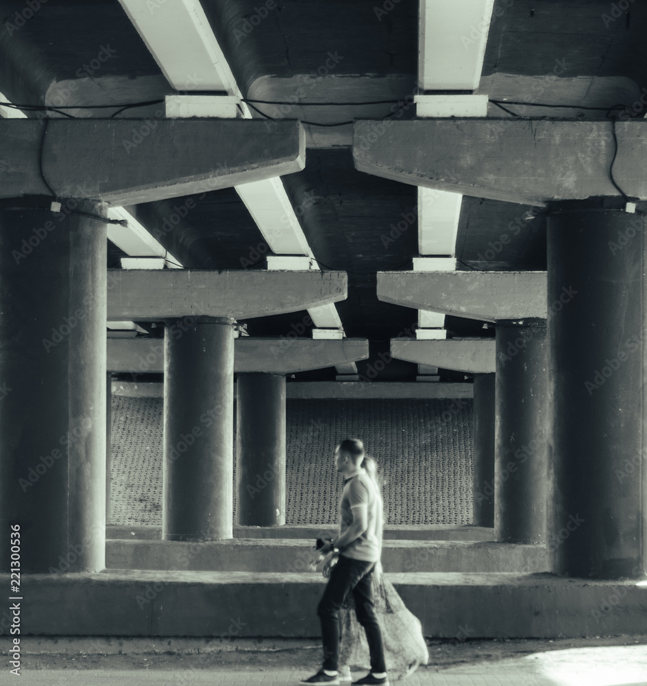 Naklejka premium in the park