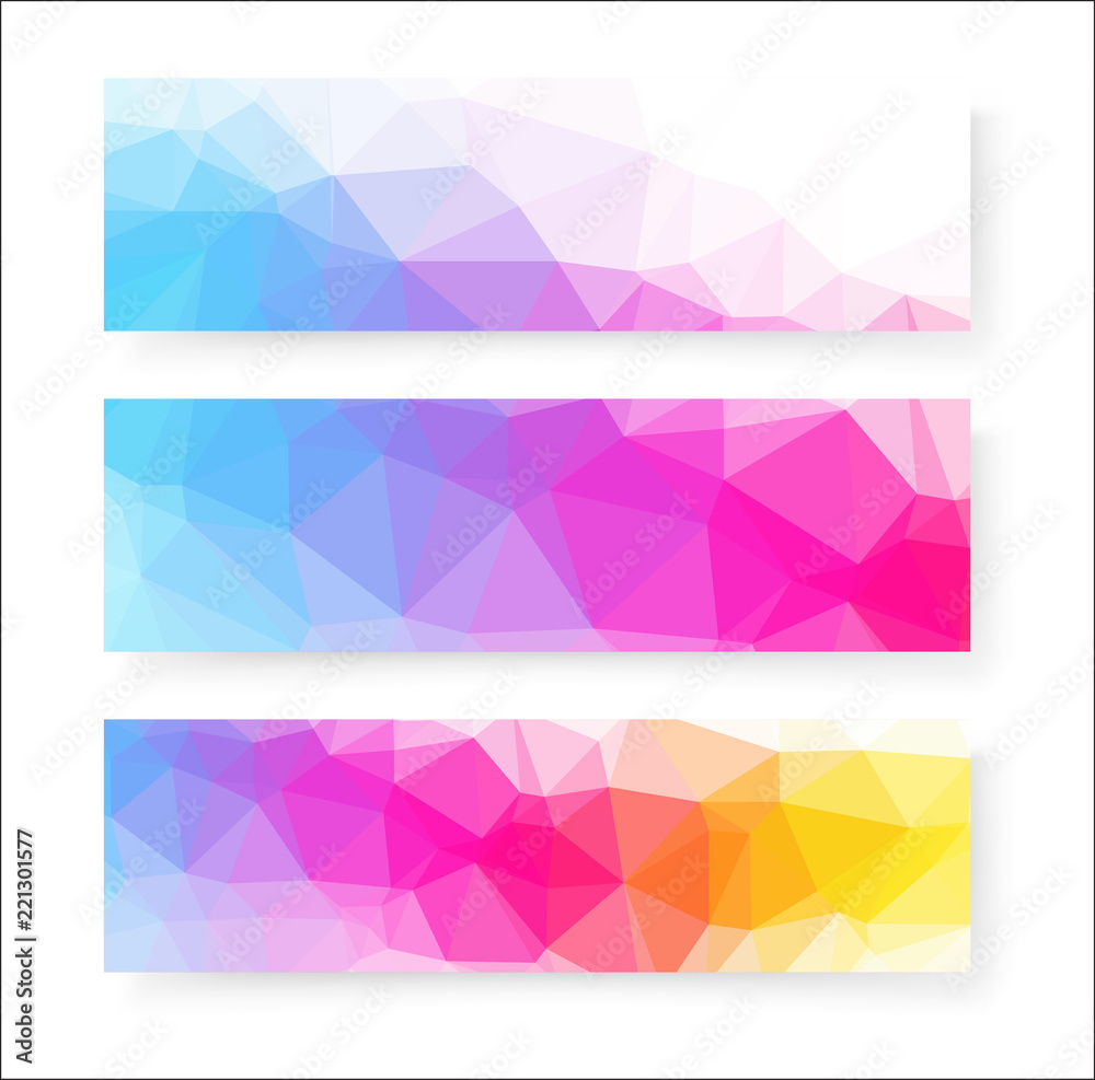 Banner design abstract background